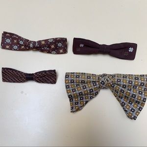 Bundle of 4 VTG Royal Rust Resistant Bow Ties